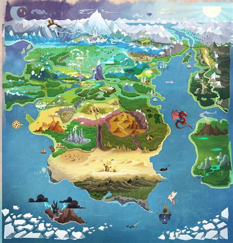 mlp map of equestria